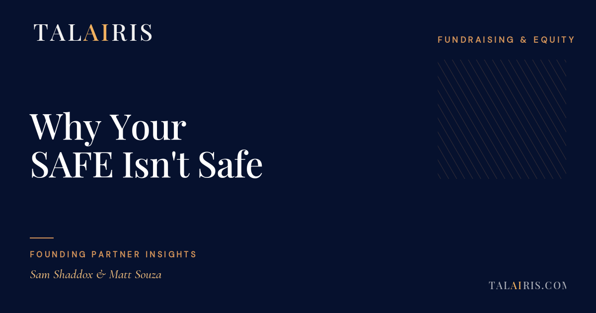 Why Your SAFE Isn't Safe